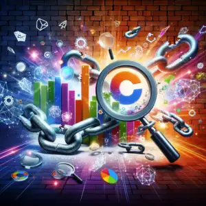 Here is the image for your article. It visually represents the concept of the Theory of Constraints being applied to SEO, featuring symbolic elements like breaking chains or links and intertwined with recognizable SEO symbols. This creative and professional image is designed to complement your article on this innovative approach to SEO.